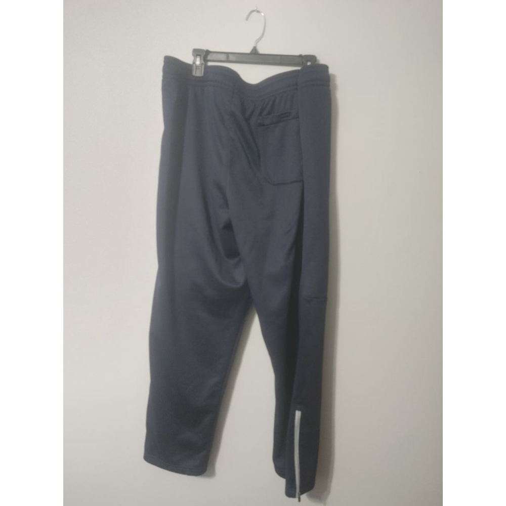 Men's AND1 Navy 3XL Sweatpants with White Zippers - Picture 2 of 9